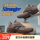 安踏王一博同款A(yù)T801復(fù)古跑鞋休閑鞋男鞋厚底緩震網(wǎng)面運動老爹鞋