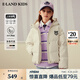 E·LAND KIDS衣戀女童三防羽絨服冬季新品可拆卸袖子上衣 White白色/10 160 (S)