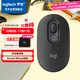 羅技（Logitech）POP MOUSE 無(wú)線(xiàn)鼠標 藍牙鼠標 高顏值辦公鼠標 夜幕黑