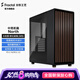 分形工藝（Fractal Design）North FD機箱中塔黑色Mesh網(wǎng)孔風(fēng)冷支持ATX白色臺式自帶2*14cm風(fēng)扇360水冷顯卡355胡桃木面板電腦 North 木炭黑 鋼化玻璃(深色)