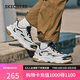 斯凱奇（Skechers）漫月鞋男鞋春厚底增高老爹鞋軟底戶外休閑運動鞋183196