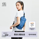 KOLON SPORT/可隆小腰包 男女同款戶(hù)外休閑運動(dòng)TREKKING SLING BAG挎包 LUBH4MNK01-BU 藍色 XXX
