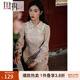 固執(zhí)（OBSTINATE）【特價(jià)】?jī)?yōu)雅連衣裙女裝秋季新款百搭收腰顯瘦長(zhǎng)袖格子A字裙 咖啡格子 170/88A/L