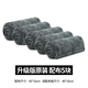 伊司達（EAST） 拖布拖把頭瑪克纖平板拖把替換布 小平拖墩布配件 灰纖維五個(gè)裝