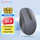 聯(lián)想（Lenovo）小新藍(lán)牙鼠標(biāo)M1 商務(wù)辦公 輕音無線鼠標(biāo) 適用小新拯救者 筆記本平板通用 灰色（僅藍(lán)牙連接）