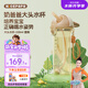 奶爸爸（Nicepapa）兒童吸管杯1-3歲翻蓋學(xué)飲杯PPSU小學(xué)生水杯奶瓶 上學(xué)專(zhuān)用 330ml