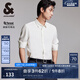 杰克·瓊斯（JACK&JONES）25年男裝白襯衫男士商務長袖襯衣春天絲柔軟親膚垂感舒適精致襯衫 A06雪白色 常規(guī) L