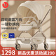優(yōu)樂博（ULOP）嬰兒推車可坐可躺高景觀嬰兒車雙向一鍵收車輕便折疊減震手推車 四輪萬向+手把秒換向+3D護脊坐墊 新生兒寶寶遛娃神器0-3歲6溜娃車