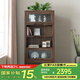 沃木實(shí)木書柜書架 落地帶門書柜書架書櫥 學(xué)生書柜 新中式簡(jiǎn)約 橡木 寬85*35*190cm【FS-1506】