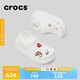 crocs卡駱馳七夕禮物檀健次同款經(jīng)典泡芙洞洞鞋輕便舒適休閑鞋|207521 白色-100(含智必星) 41 /42(260mm)