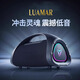 LUAMAR柏林之聲超重低音炮藍牙音箱200W大音量家用戶(hù)外防水便攜高端高音質(zhì)音響 200W發(fā)燒級低音炮+雙話(huà)筒