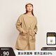 dickies連衣裙 寬松工裝長裙 長袖收腰連衣裙 DK010189 米色 M