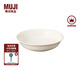 無印良品（MUJI）米瓷 缽 碗餐具 中 直徑19*高4.5cm