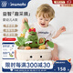 imomoto嬰兒玩具寶寶花園拔蘿卜玩具0-1歲親子互動(dòng)早教禮物親子玩具兒童 果蔬花園（精美禮盒款） 【早教啟蒙 | A類(lèi)認證可啃咬】