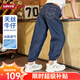 Levi's【天絲軟牛仔褲】李維斯兒童長褲夏季透氣童裝牛仔褲男女防蚊褲 星空藍(lán) 160 /69 【建議身高158-170cm】