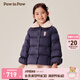 PawinPaw卡通小熊童裝秋冬女童防風(fēng)保暖毛領(lǐng)兒童羽絨服 Navy藏青色/59 160 cm