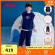 NEW BALANCE4-14歲男女童春秋新品套裝時(shí)尚背心三件套