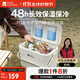 牧高笛（MOBIGARDEN）寒霜22L保溫箱 戶(hù)外露營(yíng)大容量?jì)ξ锸占{保鮮箱 NX23684002 月影白