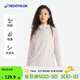 迪卡儂戶(hù)外防曬衣女皮膚衣夏季防曬服連帽風(fēng)衣外套運動(dòng)薄款輕薄防紫外線(xiàn) 女款淺紫色（男士可選大1~2碼） L