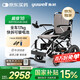 魚躍(yuwell)電動(dòng)輪椅D210CL折疊老人全自動(dòng)專用輕便智能輪椅代步鋰電