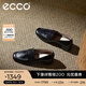 愛步（ECCO）單鞋女 時尚潮流百搭職場通勤粗跟方頭皮鞋 型塑290943 黑色29094301001 37