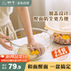 樹可帶蓋和面盆大號廚房專用食品級高硼硅玻璃揉活面碗烘焙打蛋發(fā)奶油