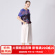 天意夏裝新品商場(chǎng)同款圓領(lǐng)印花短袖T恤上衣 3765 L