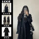 FOX.G女士外套女款風(fēng)衣女裝秋季新款衣服2025時(shí)尚款中長(cháng)款百搭休閑風(fēng) 黑色長(cháng)款風(fēng)衣外套【春秋薄款】 L 【建議120-140斤】