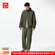 優(yōu)衣庫男裝/男女同款防風(fēng)立領(lǐng)茄克外套夾克戶(hù)外休閑連帽外套475038 475038/57深橄欖色 M /170/92A
