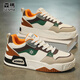 森馬男鞋2025秋季新款休閑百搭板鞋男士厚底增高運動(dòng)鞋子男款 米粽 41