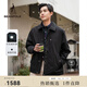 beanpole【新品】濱波 2025早春男士都市優(yōu)雅行政風(fēng)長(cháng)袖夾克外套 黑色 L 180/96A