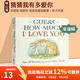 英文原版 Guess How Much I Love You 猜猜我有多愛(ài)你 兒童啟蒙學(xué)習紙板書(shū) 廖彩杏書(shū)單 親子教育互動(dòng)學(xué)習繪本 綠山墻