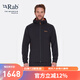 Rab新品男士戶外高山保暖運動透氣騎行防風(fēng)徒步輕量棉服 QIP-17 烏黑/橙 S