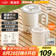 蘇泊爾（SUPOR）便攜式燒水壺電水壺折疊0.8L 旅行出差家用養(yǎng)生沖奶電熱水壺學(xué)生304不銹鋼泡面杯 SW-08J01