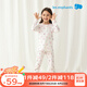 麗嬰房（Les enphants）童裝嬰兒衣服純棉兒童內(nèi)衣套裝薄寶寶秋季套裝長袖睡衣秋薄款 粉幻派對 100 CM/3歲