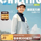 361°童裝 兒童衛(wèi)衣24秋季男女童3-14歲運(yùn)動(dòng)套頭衛(wèi)衣 灰150