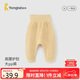童泰（TONGTAI）嬰兒大PP春秋高腰長褲家居服內(nèi)衣兒童褲子TS43J038-DS黃色80cm