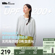 蕉下（beneunder）防曬衣女防曬服寬松涼感披肩便攜辣妹戶外AL820淺炭灰M