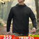 安德瑪（Under Armour）男裝2025秋季新款戶(hù)外輕薄透氣運動(dòng)上衣時(shí)尚潮流夾克連帽休閑外套 1376795-001/拍大一碼/梭織面料 3XL /190/108A