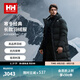 HELLY HANSEN, HH海麗漢森h(huán)h24冬季情侶款保暖鴨絨日常休閑都市通勤長款羽絨服 黑色-男 3XL