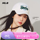 MLB帽子男女虞書欣明星同款棒球帽運(yùn)動(dòng)軟頂帽四季3ACPVL24N-50CRM-F
