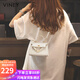 viney牛皮包包女包洋氣凱莉包斜挎手提單肩包生日禮物高級感送女友老婆
