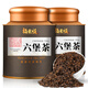 福東順 茶葉 六堡茶 廣西梧州陳香茶葉熟茶散茶罐裝500g送禮自己喝