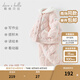 戴維貝拉（DAVE＆BELLA）小童冬裝毛絨女寶寶家居服套裝珊瑚絨女童夾棉睡衣新款兒童衣服 小兔印花【現(xiàn)貨】 110 cm（建議身高100-110cm）
