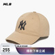 MLB帽子男女軟頂棒球帽虞書欣明星同款運動鴨舌帽3ACP6601N-50SAS-F