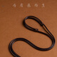 南有栗天珠配繩文玩線(xiàn)繩項鏈繩男士女士可調節天珠橫穿吊墜掛繩掛繩掛脖 橫穿蠟繩吊墜掛繩咖色-粗2.0mm