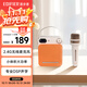 漫步者（EDIFIER）PP203迷你K歌音箱 手提便攜式藍(lán)牙音箱 戶外音響 商超導(dǎo)購(gòu) 云巖白 高保真防水 家用禮物