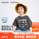 巴拉巴拉童裝兒童t恤短袖上衣男童2025夏裝吸濕速干卡通208225117110