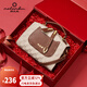 納蘭杜（Nalandu）包包女包2025牛皮百搭單肩斜挎包時尚輕奢生日七夕情人節(jié)禮物