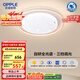 歐普（OPPLE）護(hù)眼全光譜吸頂燈臥室燈LED滿天星高亮線條簡(jiǎn)約奶油風(fēng)包安裝 心晴